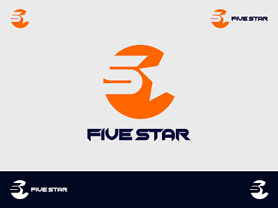 5 star logo 5 5 star app app icon branding flat icon illustration logo star vector