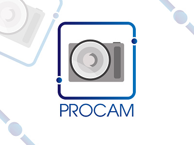 Procam Big version app icon branding design icon illustration logo ui vector