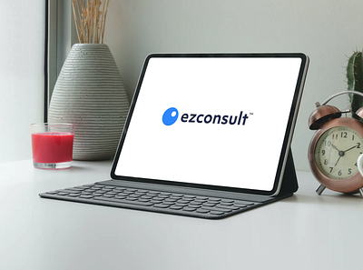 ezconsult branding consult doctor logo minimal mobileapp patient product sass telehealth telemedicine webapp