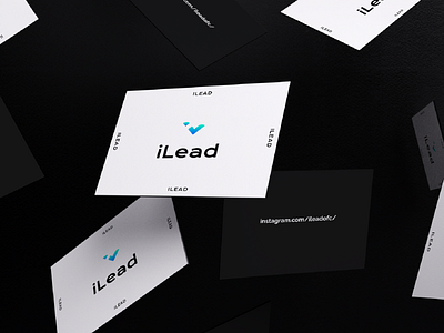 iLead - Business Card app brand branding design graphic design illustration logo marketing motion graphics productdesign typography ui ux vector