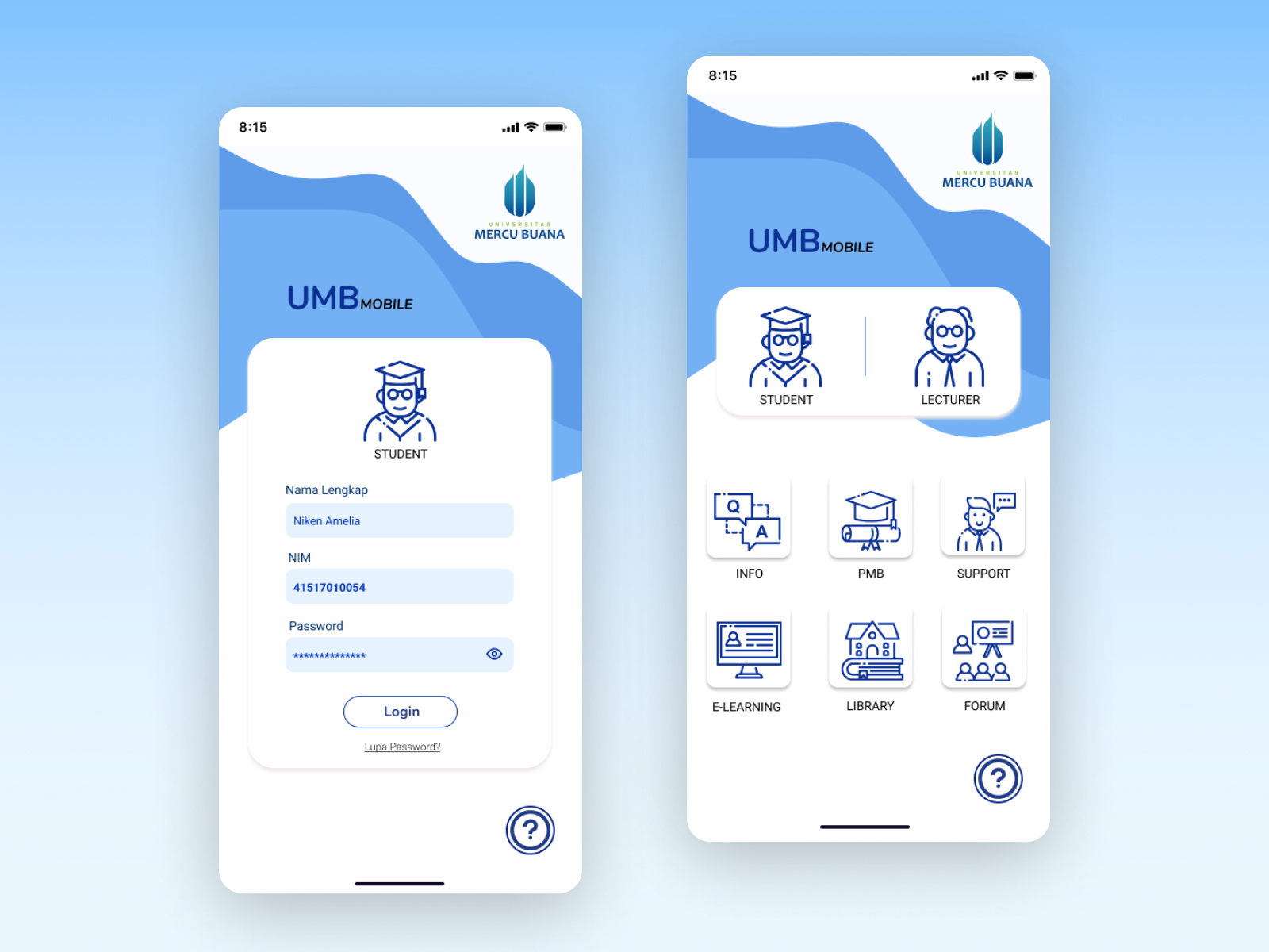 UMB Mobile Redesigned 3 by Niken Amelia on Dribbble