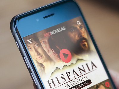 Red Novelas Concept app hulu mobile netflix novelas tv