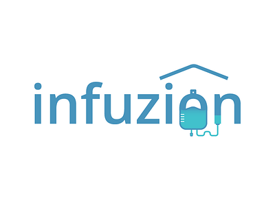 Infuzion Logo branding design health healthcare logo medical startup
