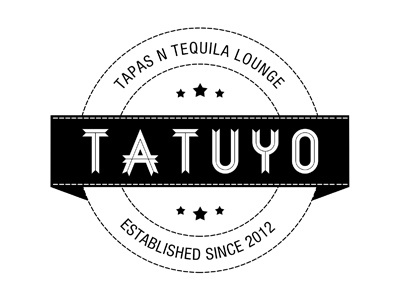 Tatuyo Final Logo - Black and White black and white concepts design fonts identity illustration lettering logo typography