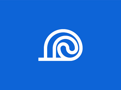 Snail logo concept