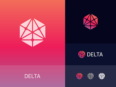 Delta Logo branding company logo design graphic design logo logo design logos minimal tech logo technology logo