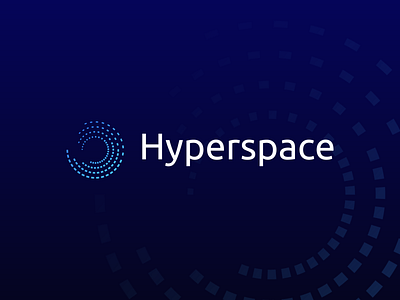 Hyperspace Logo branding clean company logo crypto logo graphic design logo logo design techlogo