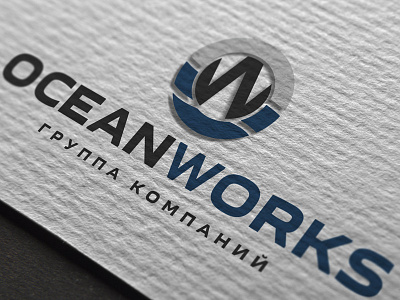 oceanworks identity branding design identity logo logodesign naming