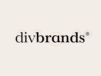 Divbrands® Bespoke Typeface bespoke type brand identity branding identity identity design logo logo design logotype typography word mark
