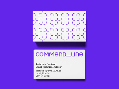 Command Line business cards brand identity branding business card command line development digital identity design logo logo design programming software software company startup tech startup technology
