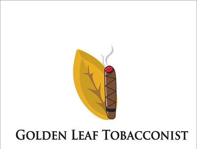tobacco logo branding design icon logo tobacco tobacco leaf vector