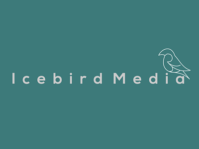 icebird branding design icon logo vector