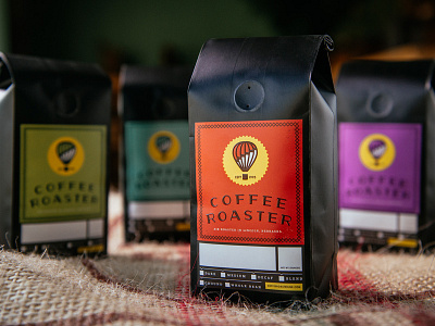 Coffee Roaster packaging