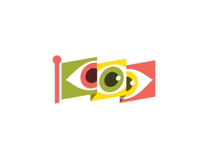 Announcing Ericnyffeler.com! animation design eye flag illustration logo promo website