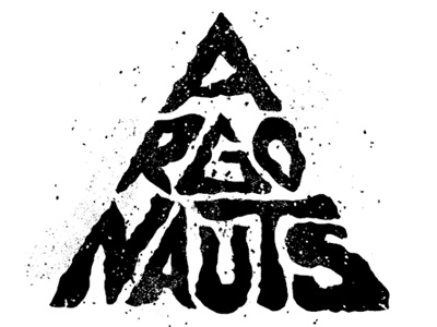 Argonauts tshirt distress metal occult shirt texture tough as fuck typography