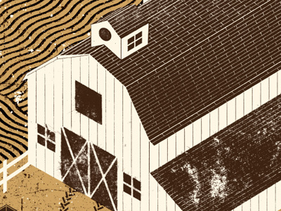 Barn Detail architecture barn building deliverance distress farm illustration texture