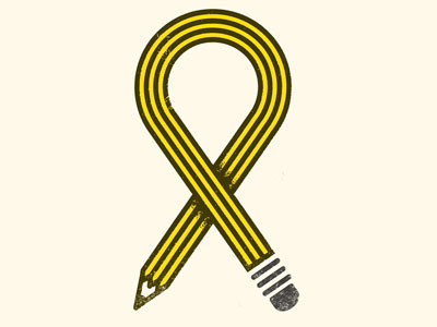 Pencil Ribbon