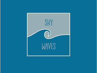 Sky Waves adobe illustrator branding logo logo design logo idea logo inspirations logodesign logos