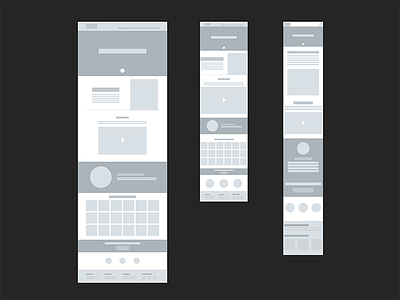 Product page wireframe for Schibsted Publishing Tech Sweden publishing schibsted wireframe