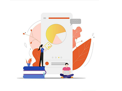 Designing mobile apps app design digital illustration flat illustration ui ux vector web website