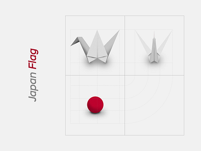 Japan Flag (concept) concept design japan