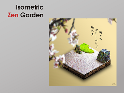 Isometric Zen Garden