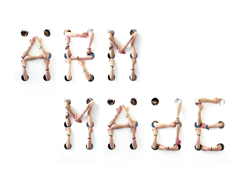 Arm made typography experiment by Martin Lynch on Dribbble