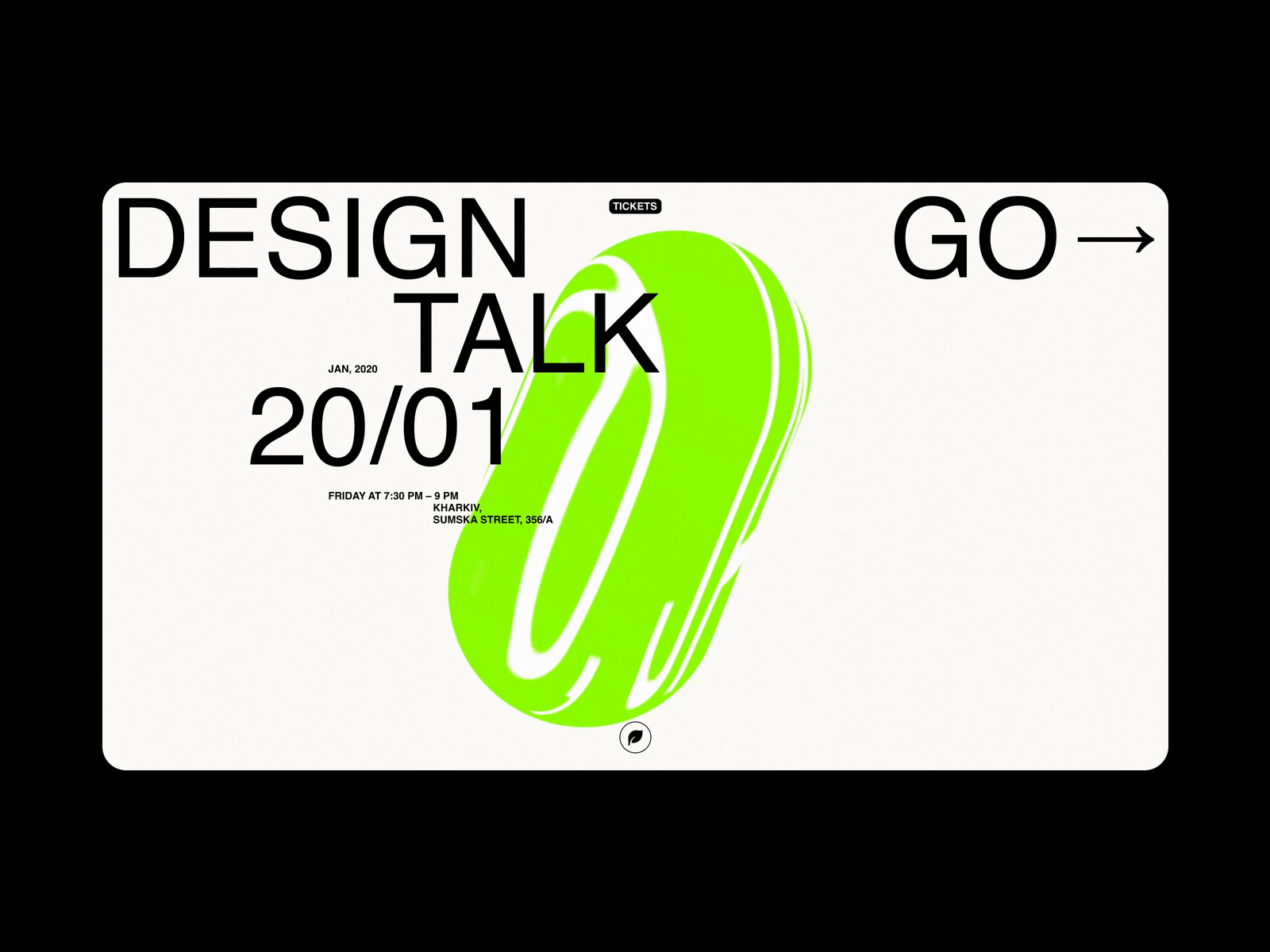 Concept Screen: Design Talk by Nikita Strunkis on Dribbble