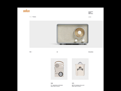 Dieter Rams: Items Catalogue dieter rams editorial fan art identity interaction minimal online store product typogaphy