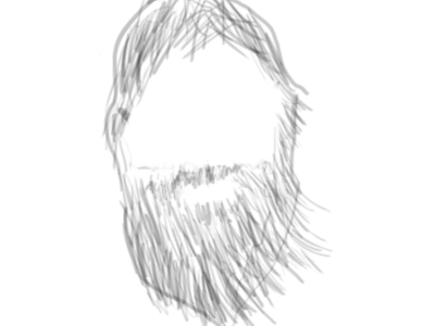 Wacom Beard beard sketch wacom
