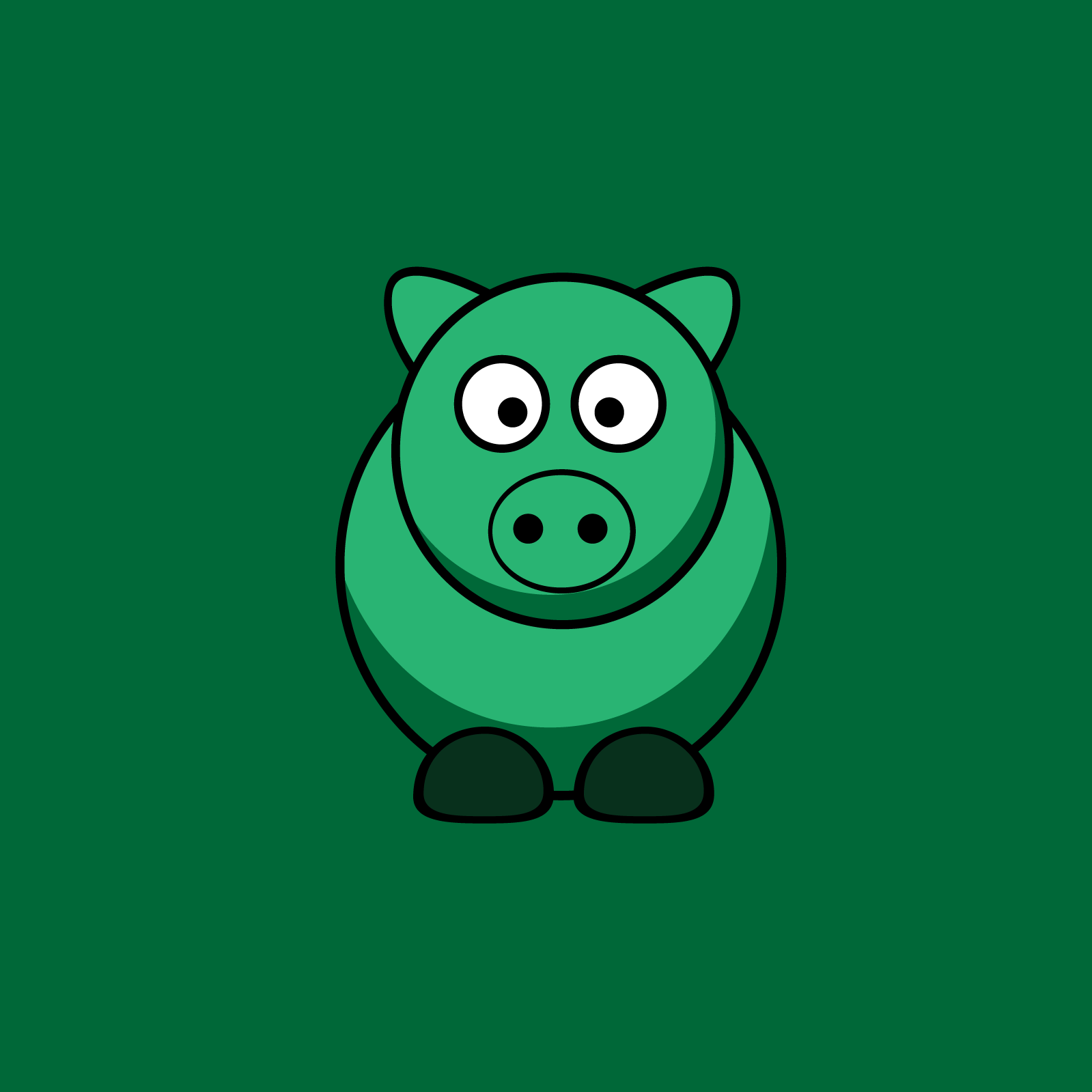 Pig by abu hannan on Dribbble