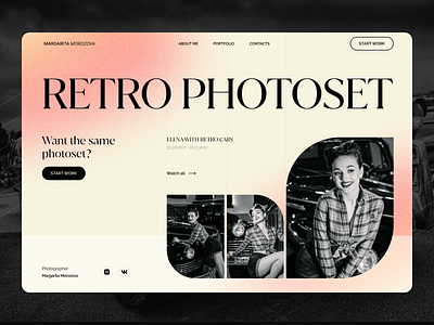 Photographer website