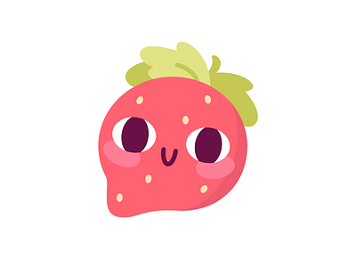 Just a cute strawberry