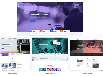 Setech - IT Services and Solutions HTML Template web app