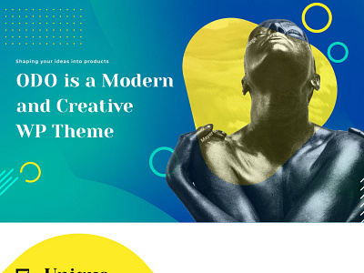ODO Creative Theme creative design ogo studio theme