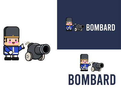 bombard