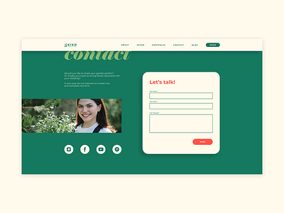 Contact form | Daily UI 001 contact contact form contact page daily ui daily ui 028 dailyui dailyui 028 form ui design web design