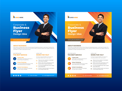 Modern Corporate & Business Flyer Design