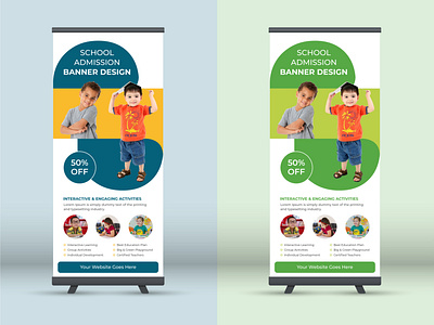 Junior School Promotional Rollup Banner