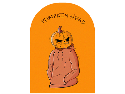 Pumpkin head