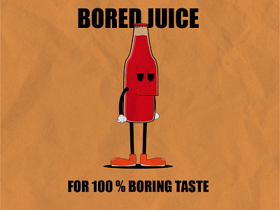 Angry bored juice