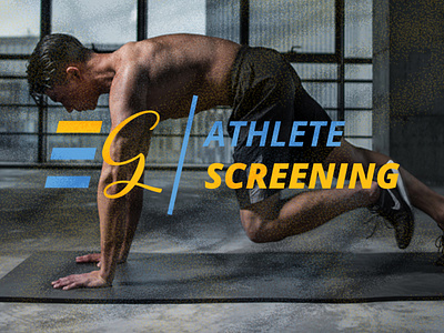 Evergold - Athlete Screening branding social media design