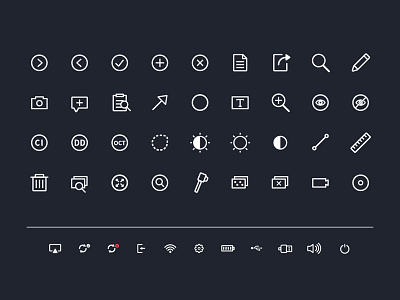 Icon set for medical device icons medical