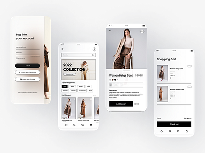 Fashion E-commerce App Design