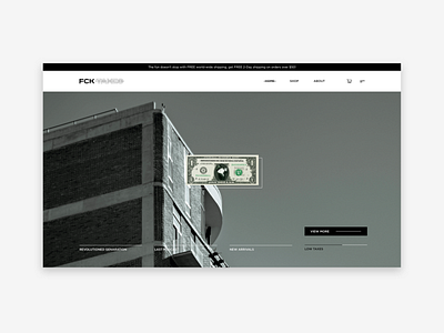 FCK Taxes store concept branding graphic design logo web
