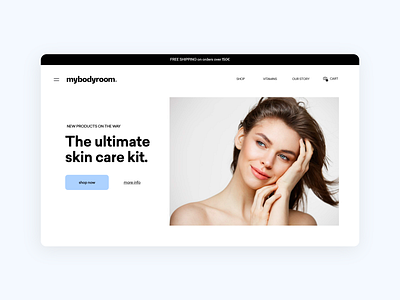 Mybodyroom store concept branding design graphic design interface ui web