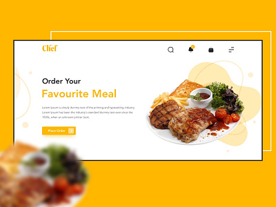 Chef branding design graphic design illustration ui ux vector web website