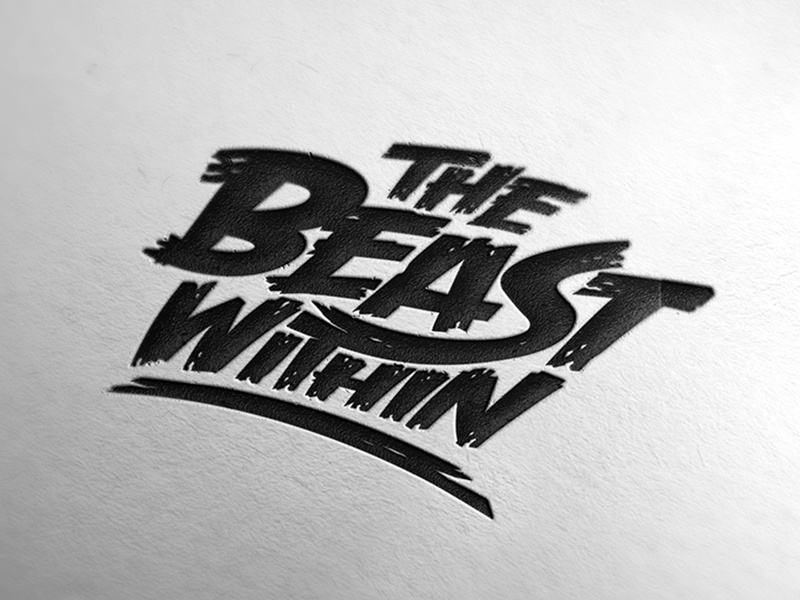 The Beast Within Logo Design By Simon On Dribbble