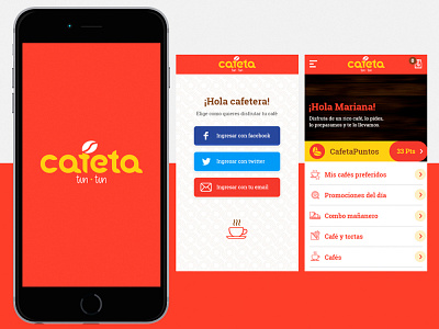 Cafeta design design web illustration ui ux design