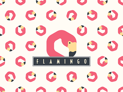 Flamingo flamingo florida miami pattern pink